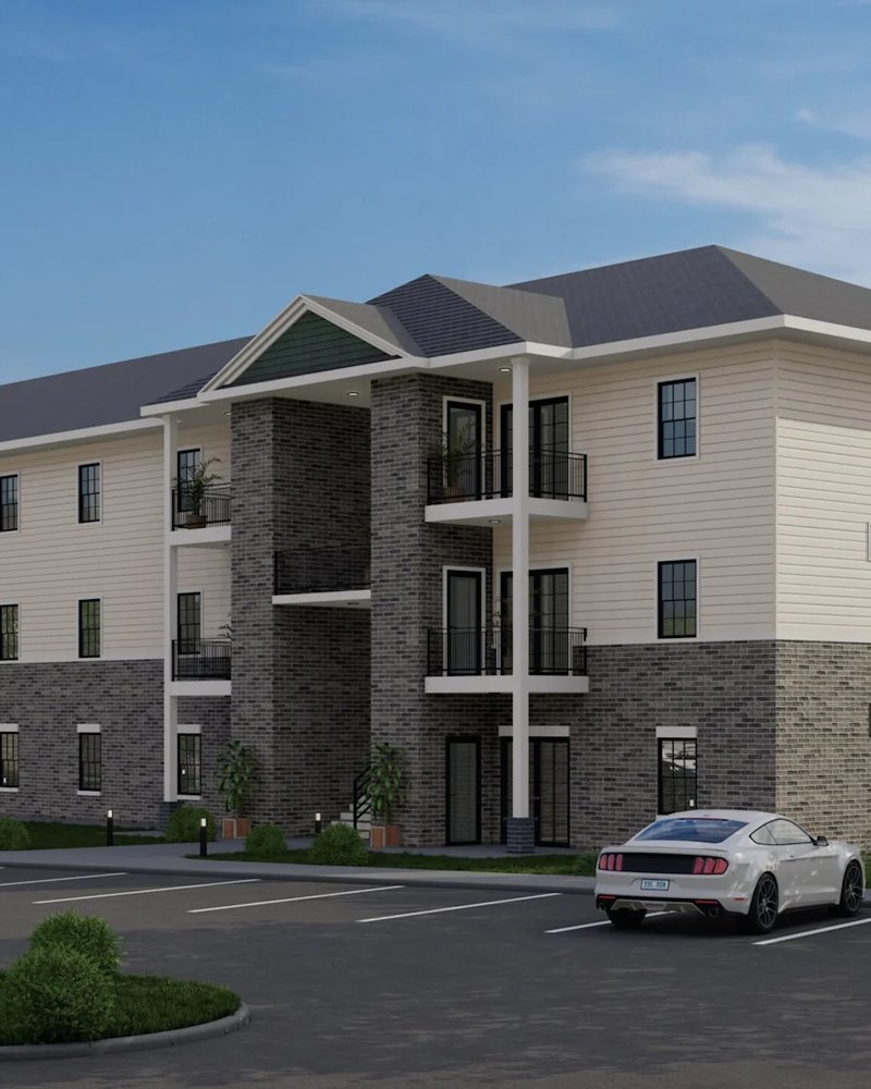 Rock Ridge Apartments — exterior rendering